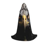 PHAYAH The Eagle'S Keen Eye Pattern Hooded Poncho Unisex Christmas Hoodie For Cosplay Halloween Costume Party Masquerade Large