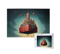 Phayah The Floating City Puzzles 1000 Piece For Jigsaw Puzzle Wooden Puzzle Forfamily Friend Home Decor Wall Art 29.5 X 19.7 In