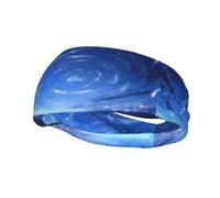 Phayah The Heavens Pattern Headbands Women Men Sweatband Sports Headband for Running, Cycling, Yoga Gym, Working Out