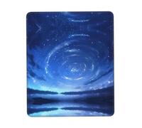 PHAYAH The Heavens Pattern Mouse Pad Waterproof Surface & Non-Slip Rubber Base with Stitched Edges Gaming Mouse Mat for Laptop 7 X 8.6 in