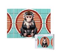 Phayah The Silent Monkey Puzzles for Adults 1000 Pieces Children's Intelligence Development Toys 29.5 X 19.7