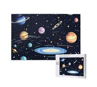 Phayah The Solar Family Puzzles 1000 Piece for Jigsaw Puzzle Wooden Puzzle Forfamily Friend Home Decor Wall Art 29.5 X 19.7 in