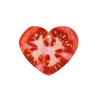 Phayah Tomato Slice Pattern Lavender Scent Car Air Freshener Heart Shape Card Hanging Hanging Scented Card 6 Pcs For Cars Closet Shoe