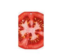 Phayah Tomato Slice Pattern Lavender Scent Car Air Freshener Rectangle Card Hanging Hanging Scented Card 4 Pcs For Cars Closet Shoe