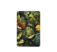 Phayah Tropical Rainforest Palm Leaves Pattern Lavender Scent Car Aroma Rectangle Hanging Fragrance Tablet Car Interior Fragrance Freshener 6p