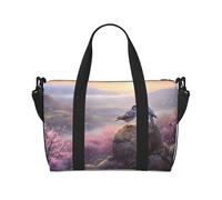 Phayah Two Birds On A Rock Travel Duffle Bag Weekender Overnight Gym Tote for Women Girls Shoulder Bag Workout Water Resistant