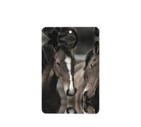 Phayah Two Horses Pattern Lavender Scent Car Air Freshener Rectangle Card Hanging Hanging Scented Card 4 Pcs For Cars Closet Shoe