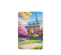 Phayah Unicorn Fairy Tale Pattern Lavender Scent Car Air Freshener Rectangle Card Hanging Hanging Scented Card 6 Pcs For Cars Closet Drawer