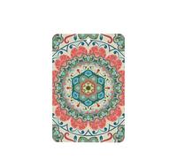 Phayah Vintage Mandala Flowers Pattern Lavender Scent Car Air Freshener Rectangle Card Hanging Hanging Scented Card 4 Pcs For Cars Closet Shoe