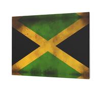 PHAYAH Wall Art Decorative Canvas Old Jamaican Flag Prints Paintings 12"X16" For Living Room Bedroom Bathroom Gift Home Decor