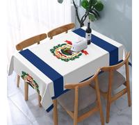 PHAYAH West Virginia Flag Pattern Rectangle Tablecloth 54 X 72 in Party Table Cover with for Restaurant, Picnic, Buffet Indoor Outdoor Dining