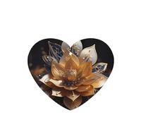 Phayah White Delicate Lotus Flower Pattern Lavender Scent Car Air Freshener Heart Shape Card Hanging Hanging Scented Card 6 Pcs For Cars Closet Drawer