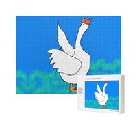 Phayah White Goose Spread Its Wings Puzzles for Adults 500 Pieces Children's Intelligence Development Toys 20.4 X 15in