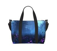 Phayah Wildflowers In The Night Field Weekender Bags For Women, Travel Duffel Bag Overnight Weekend Bag Sports Gym Tote Bag Crossbody Bag