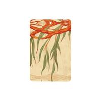 Phayah Willow Tree Leaves Pattern Lavender Scent Car Air Freshener Rectangle Card Hanging Hanging Scented Card 4 Pcs For Cars Closet Drawer
