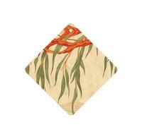 Phayah Willow Tree Leaves Pattern Lavender Scent Car Air Freshener Square Card Hanging Hanging Scented Card 6 Pcs For Cars Closet Drawer