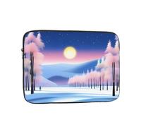 PHAYAH Winter Solstice Landscape Patterned Laptop Sleeve Bag, 12 Inch Shockproof Laptop Sleeve, Slim Laptop Bag,...