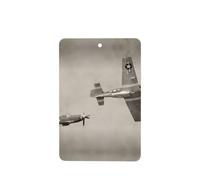 Phayah World War 2 Aircraft Pattern Lavender Scent Car Air Freshener Rectangle Card Hanging Hanging Scented Card 4 Pcs For Cars Closet Shoe