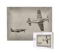 Phayah World War 2 Aircraft Puzzles For Adults 500 Pieces For Home Decor Intelligence Development Toys 20.4 X 15"