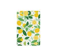 Phayah Yellow Lemon Pattern Lavender Scent Car Air Freshener Rectangle Card Hanging Hanging Scented Card 6 Pcs For Cars Closet Drawer