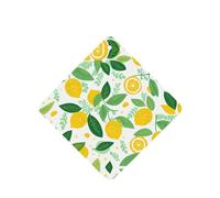 Phayah Yellow Lemon Pattern Lavender Scent Car Air Freshener Square Card Hanging Hanging Scented Card 4 Pcs For Cars Closet Drawer