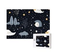 Phayahbirds In The Woods Pattern Puzzle Unique Jigsaw Wall Art Picture For Home Decoration 300 Pcs