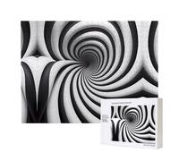 Phayahspiral Optical Illusion Gif Pattern Puzzle Unique Jigsaw Wall Art Picture For Home Decoration 500 Pcs