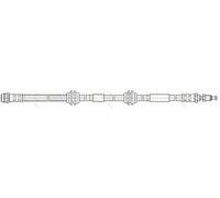 PHB576 BRAKE HOSE FITS VW TOUAREG 2.5 R5 TDI
