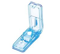 PHCOZY 1 x pill splitter for splitting large and small tablets. Divide pills and tablets into two halves for carrying medications