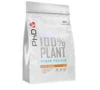 PhD 100% Plant Salted Caramel Protein Powder 1kg [Best Before: 31/05/2026]