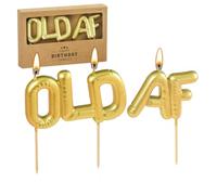 PHD CAKE Old AF Birthday Candles, Comedic Candles, Joke Candles, Party Celebration