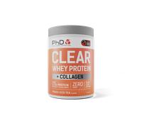 PhD Clear Whey + Collagen Beauty Support Powder Peach Iced Tea Flavour - 300g