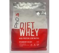 PhD Diet Whey Protein Powder Strawberry Delight 2kg High Protein | BBE31/12/2025