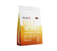 PhD Diet Whey Protein Powder Vanilla Cr√®me 600g