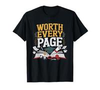 PHD Graduate Stacked Books Thesis Academic Years Research T-Shirt
