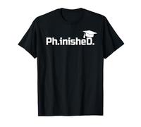 PhD Graduation Gift Doctorate Degree Graduate PhinisheD T-Shirt