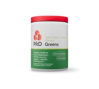 PhD Greens Powder, Apple, Lime & Ginger, 330g | 22 Active Ingredients, Vitamin C, D & Zinc Support Immunity, Contains Caffeine, 30 Day Supply