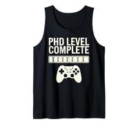 PhD Level Complete Doctorate PhD Graduation Men Women Tank Top