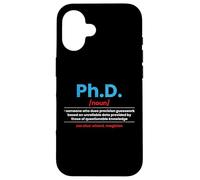 PhD Meaning Ph.D Definition Dissertation Doctoral Graduation Case for iPhone 16