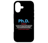 PhD Meaning Ph.D Definition Dissertation Doctoral Graduation Case for iPhone 17