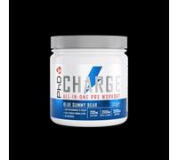 PhD Nutrition Charge Pre-Workout Powder Blue Gummy Bear 300G PhD Nutrition Blue 300g