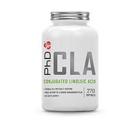 PhD Nutrition CLA Softgels | 3000mg Per Daily Serving | Weight Management Supplement | Natural CLA from Safflower Oil | for Men & Women | 270 Capsules (90 Days Supply)