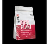 PhD Nutrition Diet Plant Protein Powder Strawberry & Cream 500G | Size: 1kg PhD Nutrition Cream 1kg