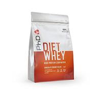 PhD Nutrition Diet Whey High Protein Lean Matrix, Chocolate Orange Diet Protein Powder, 17g of Protein, 40 Servings Per 1 kg Bag