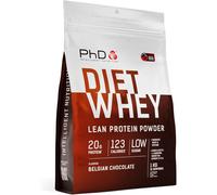 PhD Nutrition Diet Whey Lean Protein Powder Belgian Chocolate Whey Protein Powder 1 kg Bag Packaging May Vary
