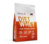 PhD Nutrition Diet Whey Lean Protein Powder | Salted Caramel Whey Protein Powder | 1kg Bag [ Packaging May Vary]