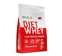 PhD Nutrition Diet Whey Lean Protein Powder | Strawberry Delight Whey Protein Powder | 1kg Bag