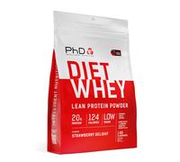 PhD Nutrition Diet Whey Lean Protein Powder | Strawberry Delight Whey Protein Powder | 1kg Bag [ PACKAGING MAY VARY ]