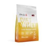 PhD Nutrition Diet Whey Lean Protein Powder | Vanilla Crème Whey Protein Powder 1 kg Bag [ Packaging May Vary ]