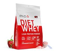 PhD Nutrition | Diet Whey Protein Powder with CLA, Flaxseed, L-Carnitine | 2kg